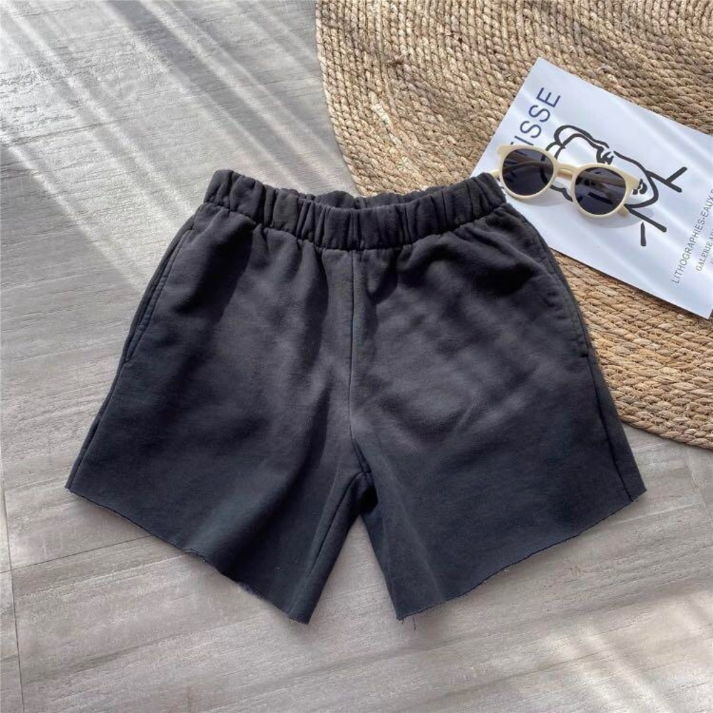 Brandy Melville black rosa sweat shorts 🎱 one size